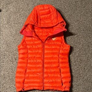 Burton Bright Orange Puffer Jacket